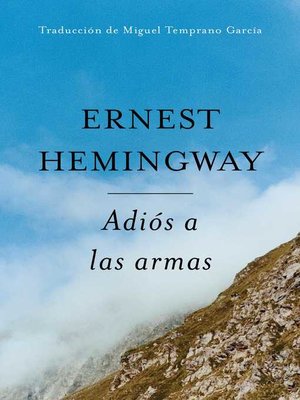 cover image of Adios a Las Armas (Spanish Edition)